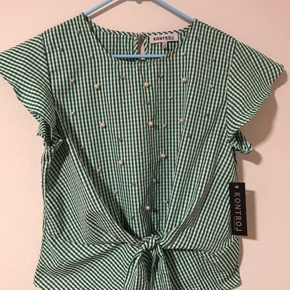 Gingham Women's Top